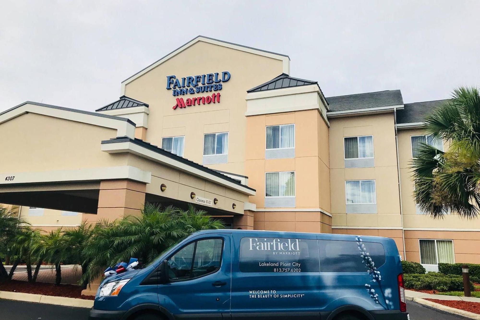 Fairfield Inn And Suites By Marriott Lakeland Плант-Сити Экстерьер фото